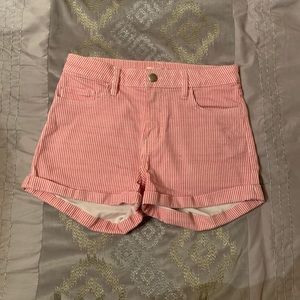 H&M Pinstripe Shorts